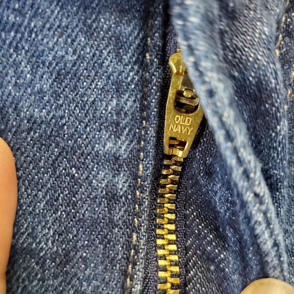 Old Navy Jeans Womens Size 4 Blue Flare Stretch High Rise Comfortable Denim - Picture 10 of 12